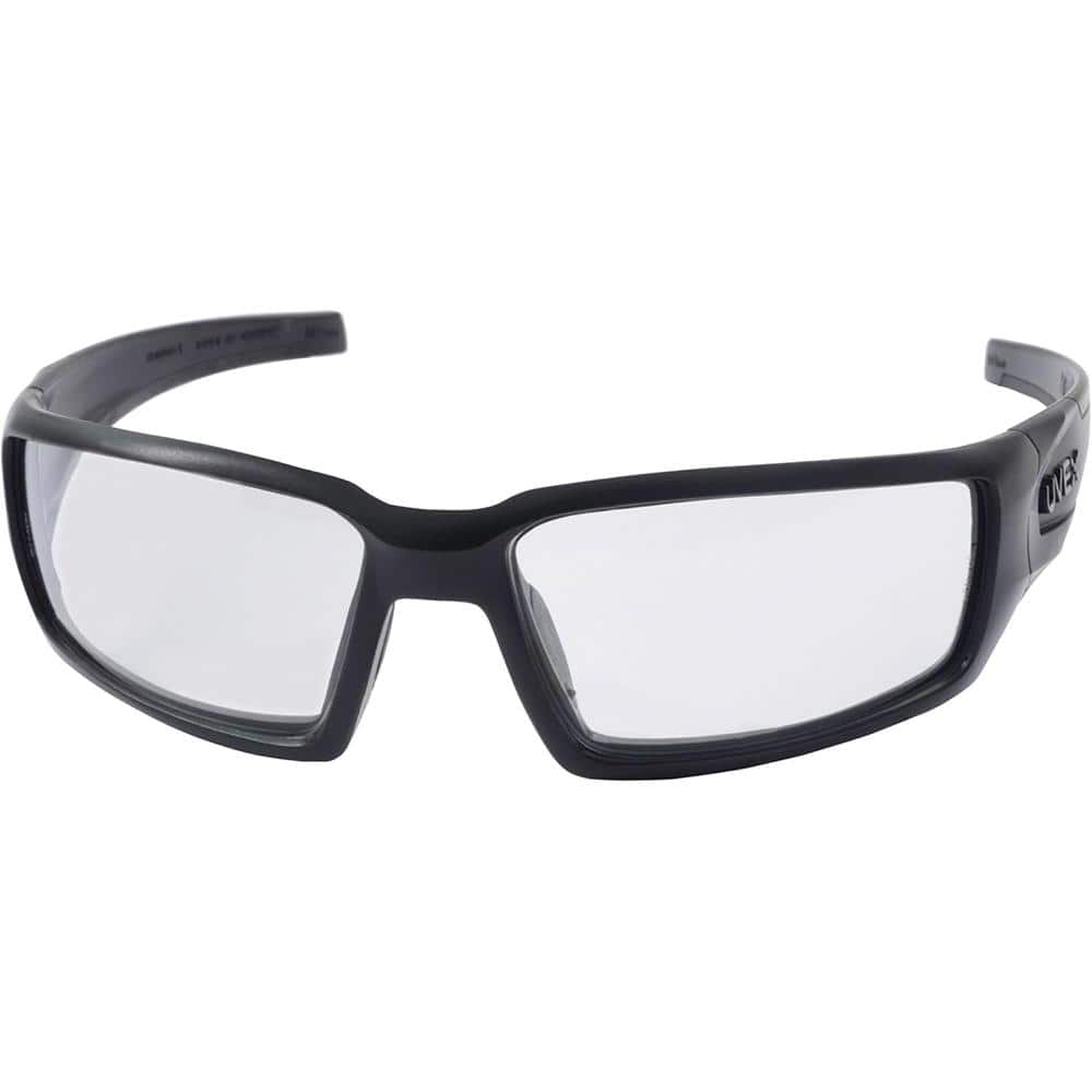 Howard Leight UVEX Hypershock Shooting Glasses Black with Clear Lens
