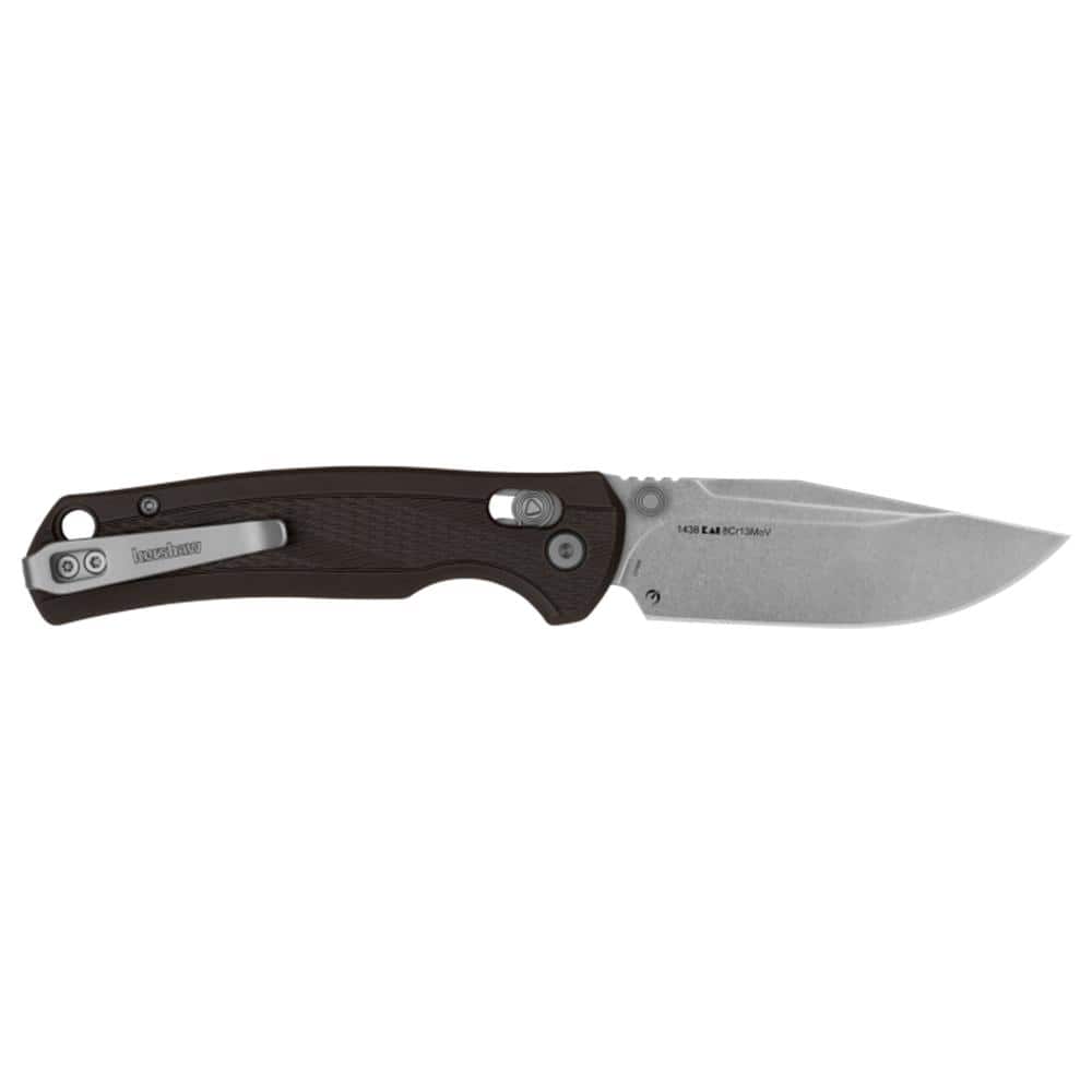 Kershaw Maneuver Folding Knife 3-1/8" Drop Point Blade Black