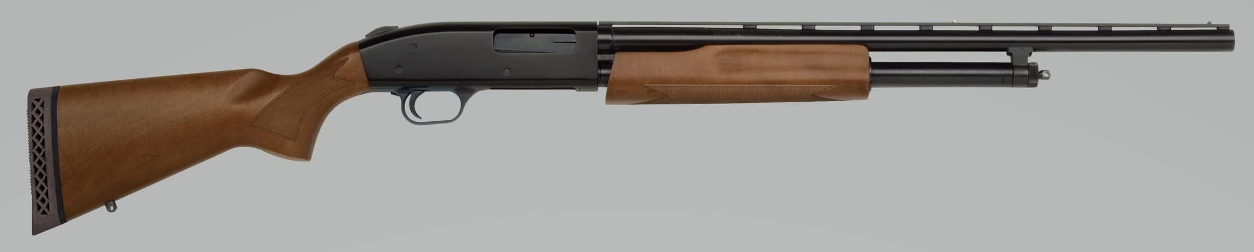 MOSSBERG 500 20GA 22" BBL BANTAM BLUE