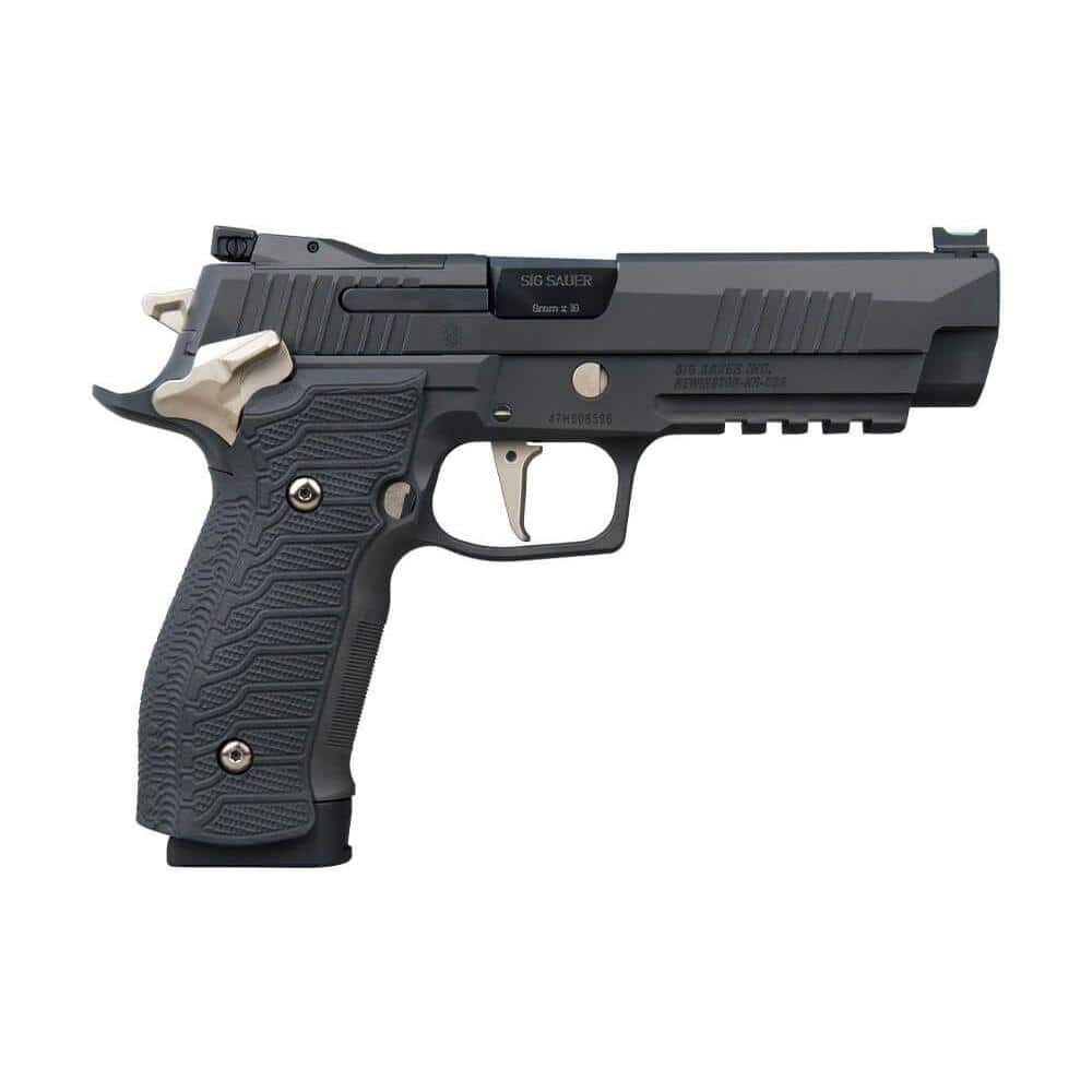 Sig Sauer P226 X-Five Nightmare Black Handgun 9mm Luger 10rd Magazines(3) 5" Barrel G10 Grips Sig Loc Pro