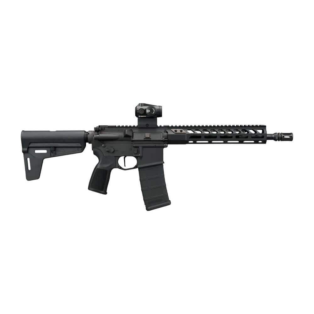 Sig Sauer M400 Forge Black Pistol 5.56 NATO 30rd Magazine 11.5" Barrel ROMEO-MSR GEN II Adjustable Stock M-LOK Handguard