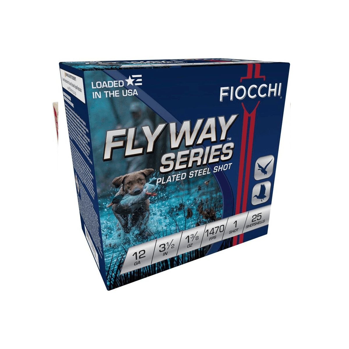 FIOCCHI Flyway Series Shotshells 12ga 3" 1-1/8OZ 1500 fps #1 25/ct
