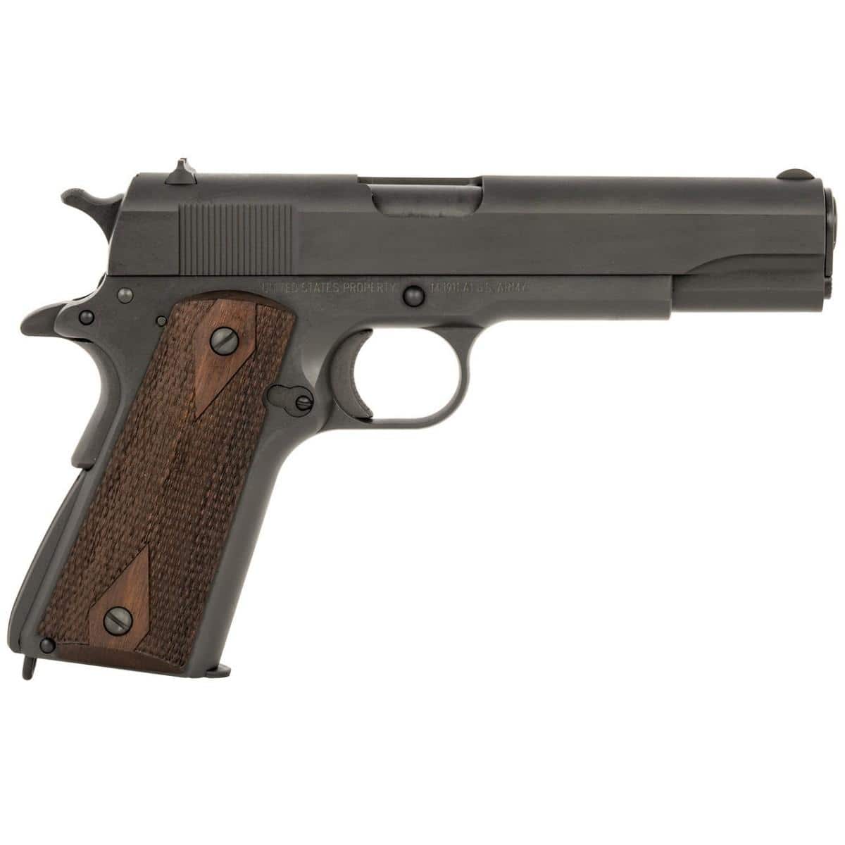 Tisas 1911A1 US ARMY ''Armed Services Family'' 9mm 7Rd Magazine (2) 5'' Barrel Parkerized