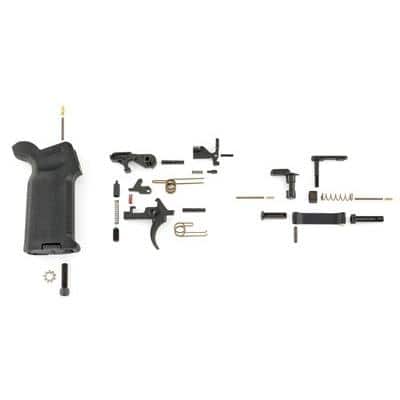 Ruger AR Lower Parts Kit with Elite 452 Trigger and Magpul MOE K2 Grip