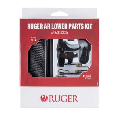 Ruger AR Lower Parts Kit with AR GI Trigger and A2 Pistol Grip