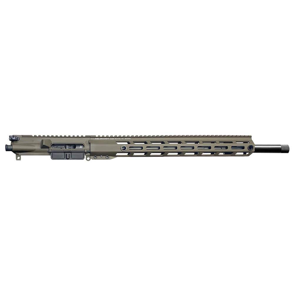 Rise Armament Watchman XR Complete Rifle Upper .22 ARC 18" 1/2x28 Threaded Barrel Patriot Brown