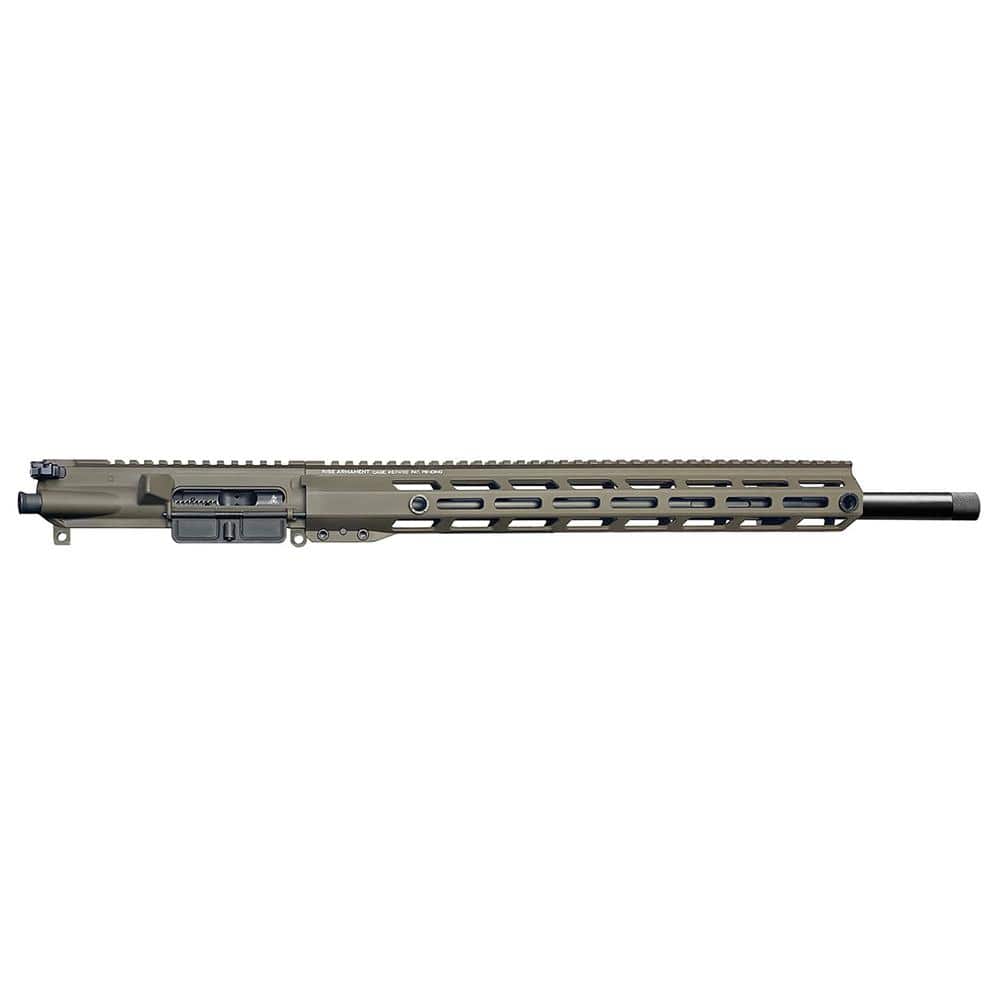 Rise Armament Watchman XR Complete Rifle Upper 6mm ARC 18" 1/2x28 Threaded Barrel Patriot Brown