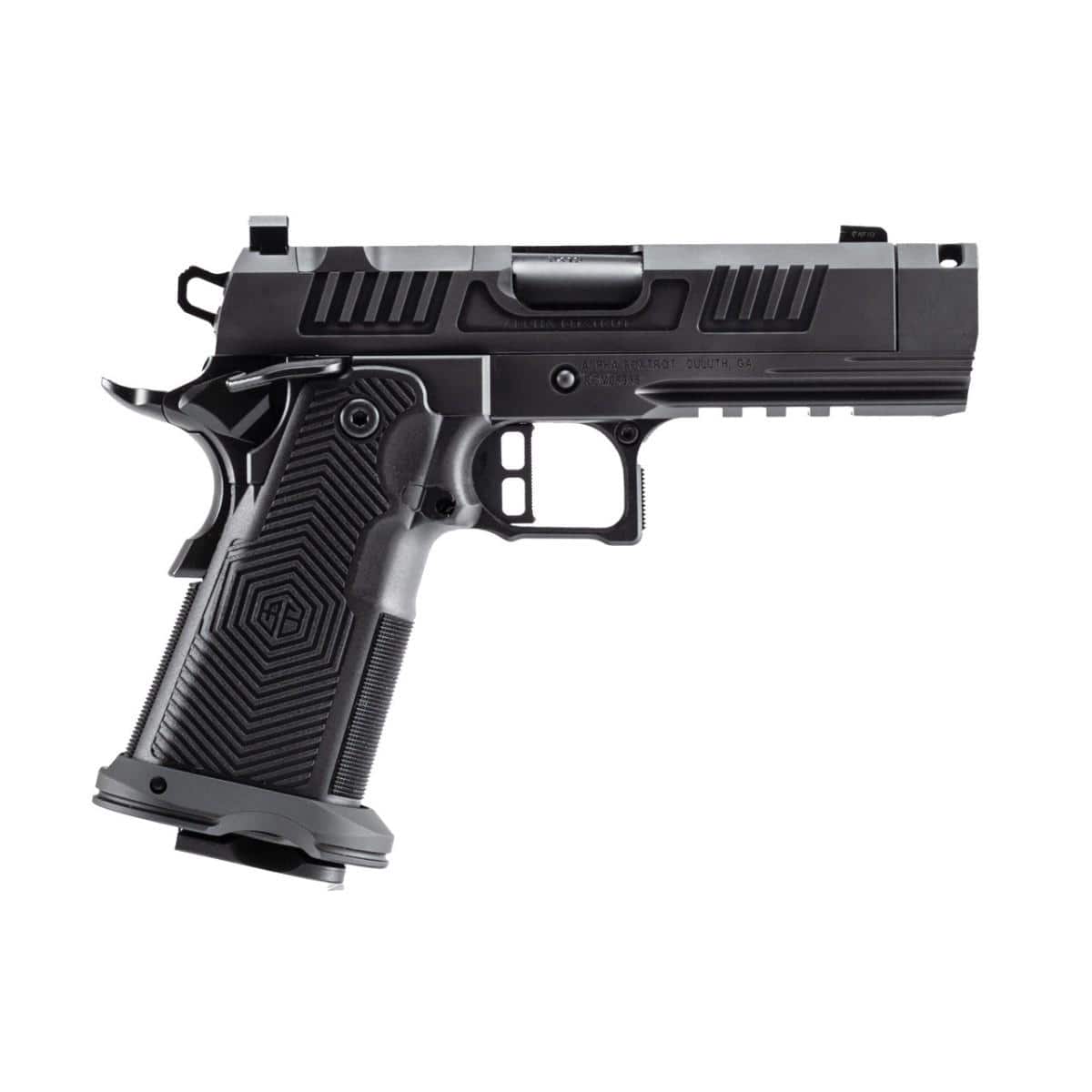 AF1911-ROMULUS 9MM 17 & 20 Rd Magazine (1 Each) 3.5IN Bull Ramped Ported Barrel DLC Black RMSc Optic Cut