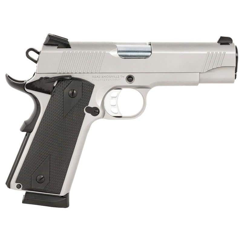 Tisas 1911 CARRY SS45 45ACP 8Rd Magazine (2) 4.25'' Barrel Stainless Steel