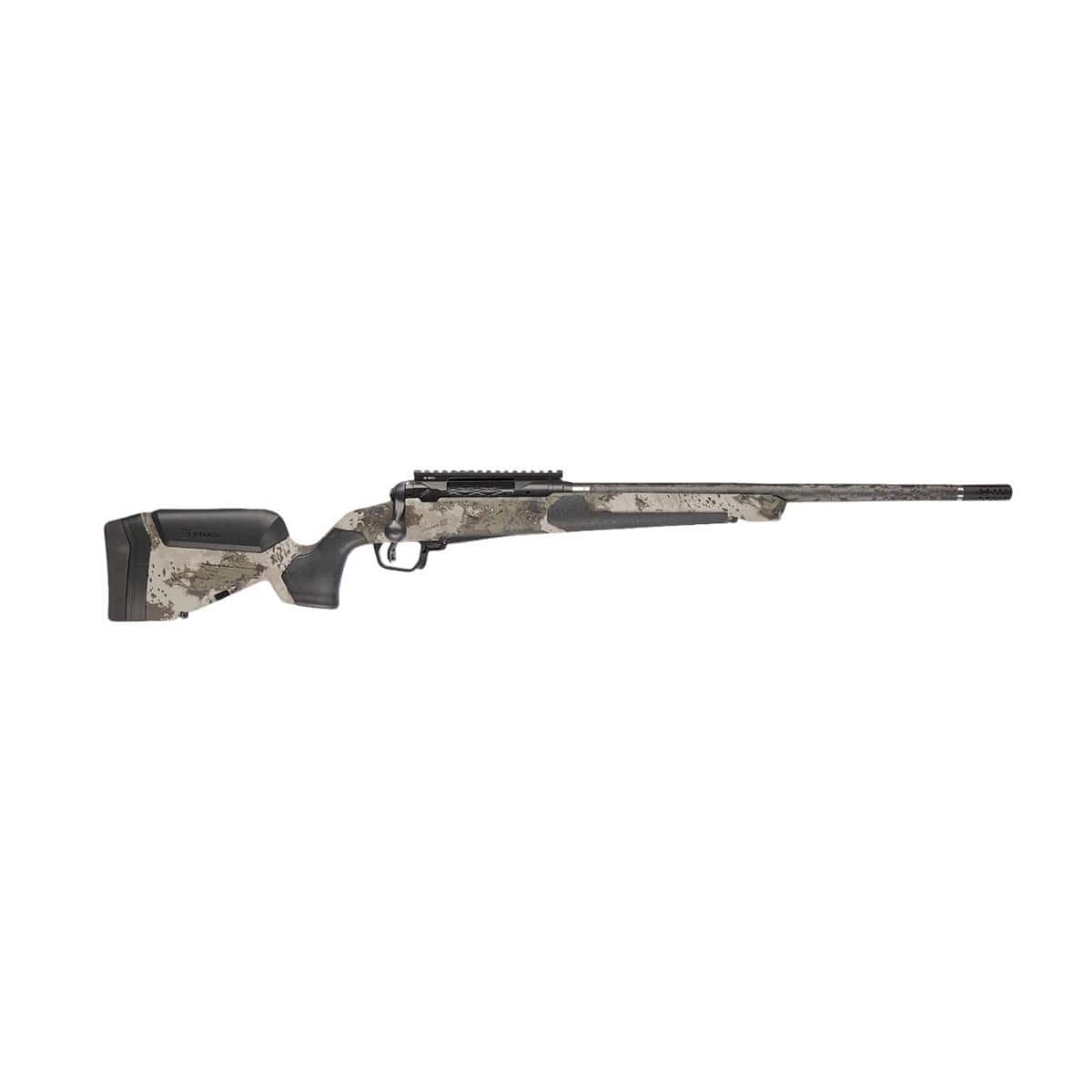 Savage 110 Ultralite Pro Woodland Rifle 6.5 Creedmoor Win 3rd Capacity 20" Threaded Barrel Savage Woodland Stock