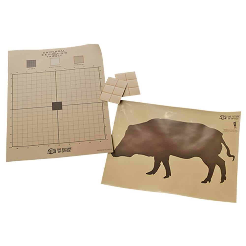 ATN Thermal Zero/Training Paper Target Kit Boar