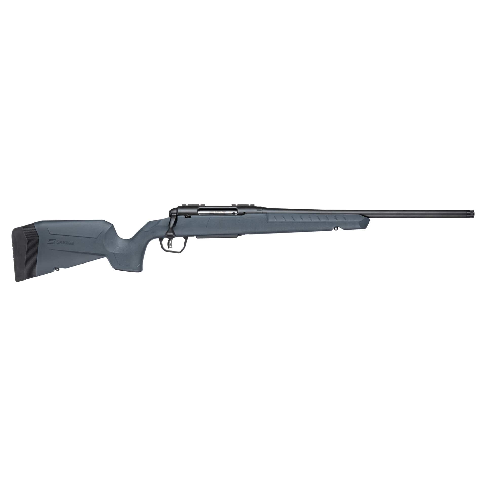Savage AXIS 2 Gray Rifle .308 Win 4rd Magazine 22" Threaded Barrel Synthetic Gray Stock