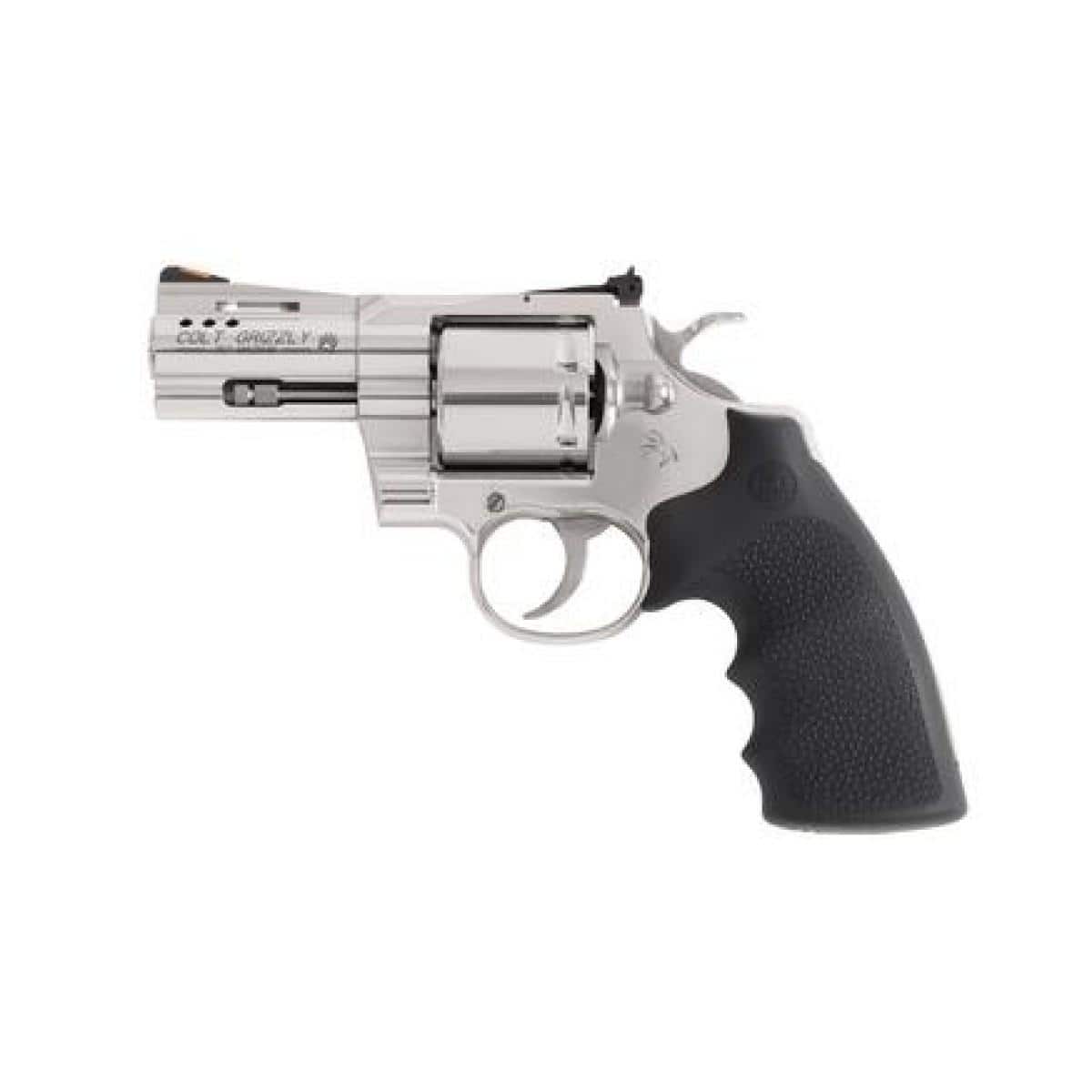 Colt Grizzly 357MAG 3'' Barrel Stainless Rubber Grips Demo