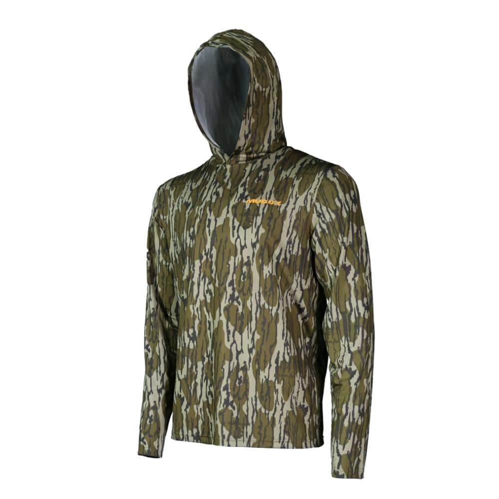 Muddy TRX Performance Lightweight Sun Hooded Sweatshirt Mossy Oak Greenleaf XL