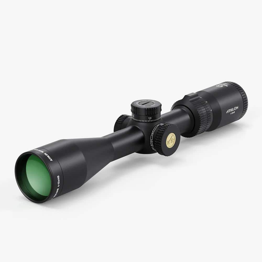 Athlon Neos HMR Rifle Scope 4-12x40 1" SFP BDC 500 IR Black