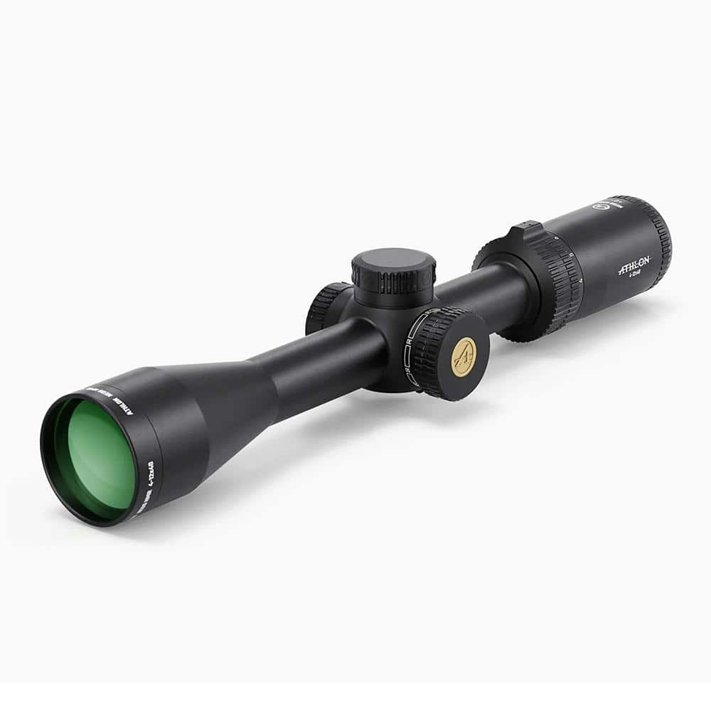 Athlon Neos HMR Rifle Scope 4-12x40 1" SFP BDC 17 HMR MOA Black