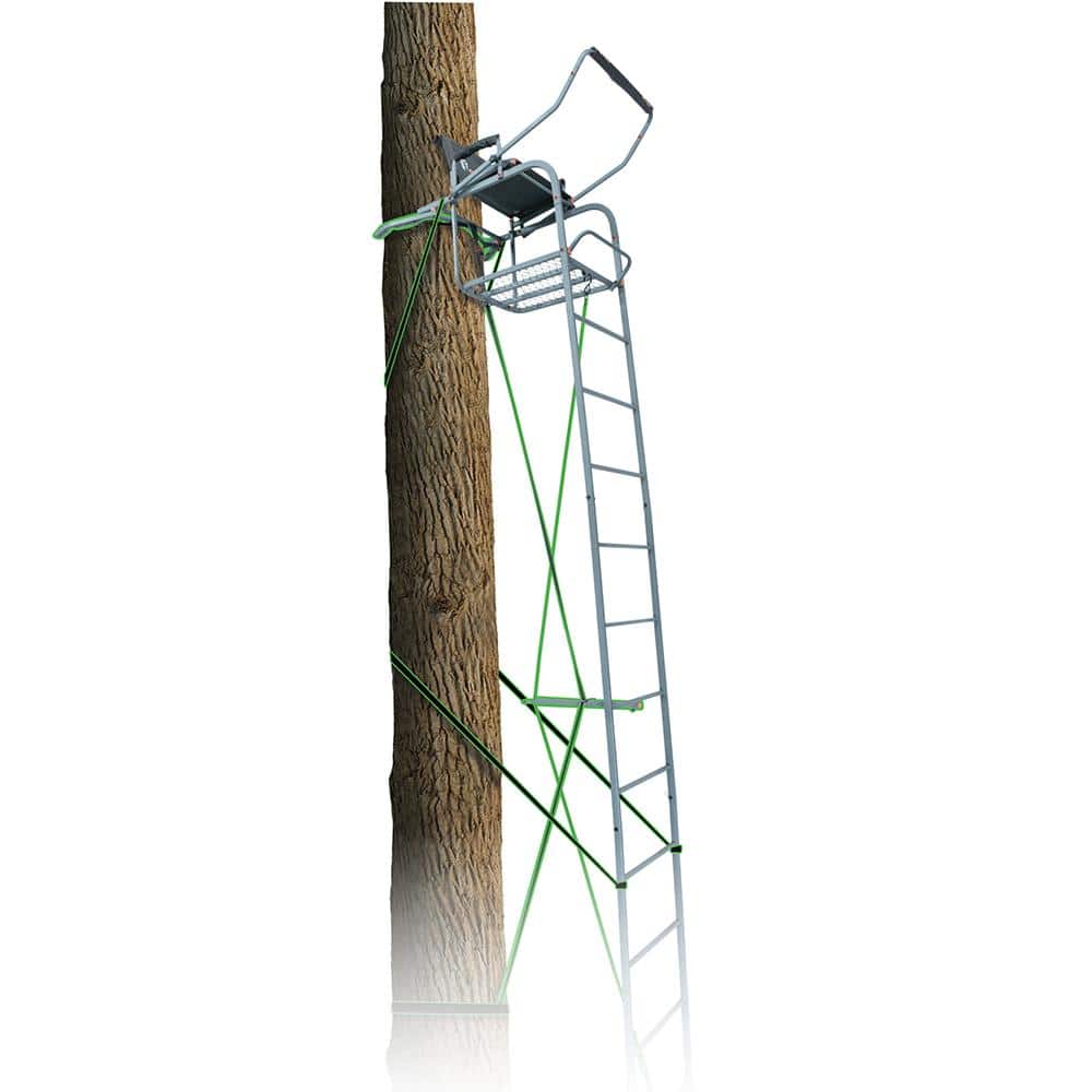 Ol'Man Big Daddy Jaw & Truss Ladder Stand 22 ft
