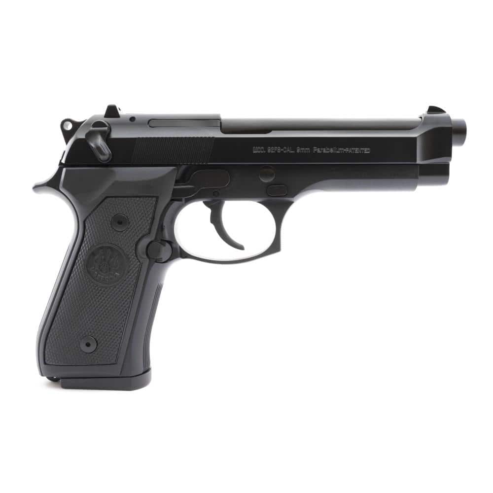 Beretta 92FS Handgun 9mm Luger 10rd Magazines (2) 4.9" Barrel Black
