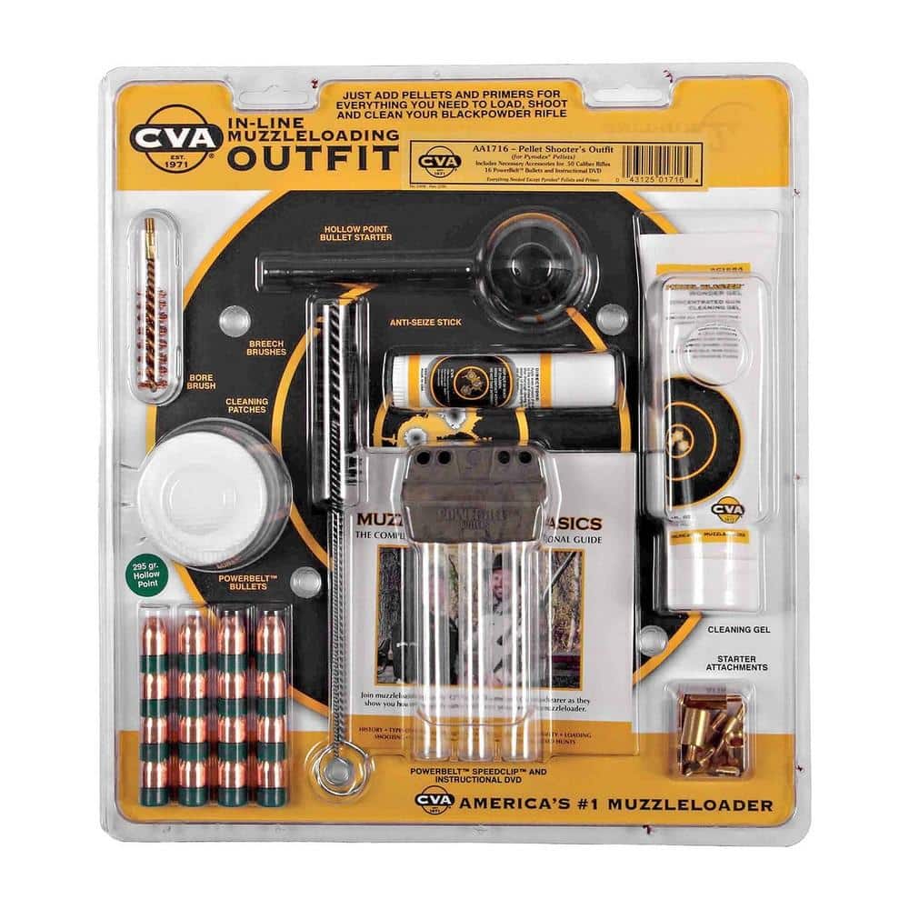 CVA Muzzleloading Pellet Shooters Accessory Kit .50 Cal