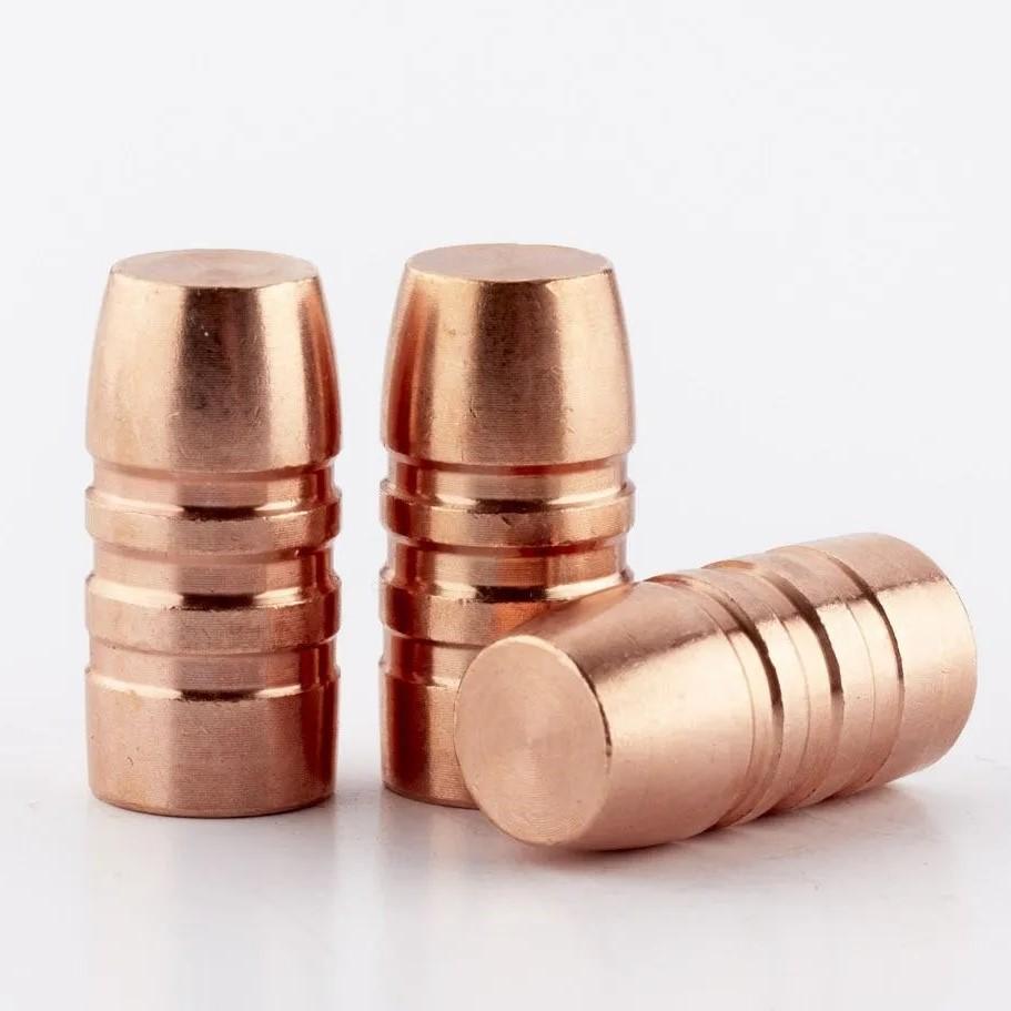 Lehigh .429 cal 265gr Wide Flat Nose Lead-Free Dangerous Game Solid Bullet 50/rd Picture of Lehigh Defense LLC .429 caliber 265gr Wide Flat Nose Lead-Free Dangerous Game Solid 50/bx