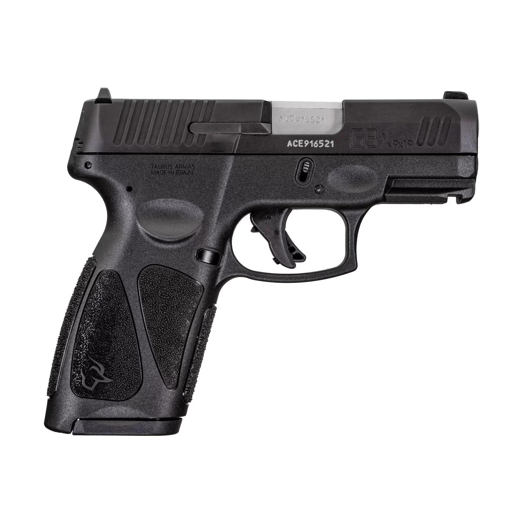 Taurus G3X Tenifer Handgun 9mm Luger 15rd Magazines 3.26" Barrel Matte Black Picture of Taurus International Inc. TAURUS G3X SR 9 MM BK/BK 3.26'' 2x15