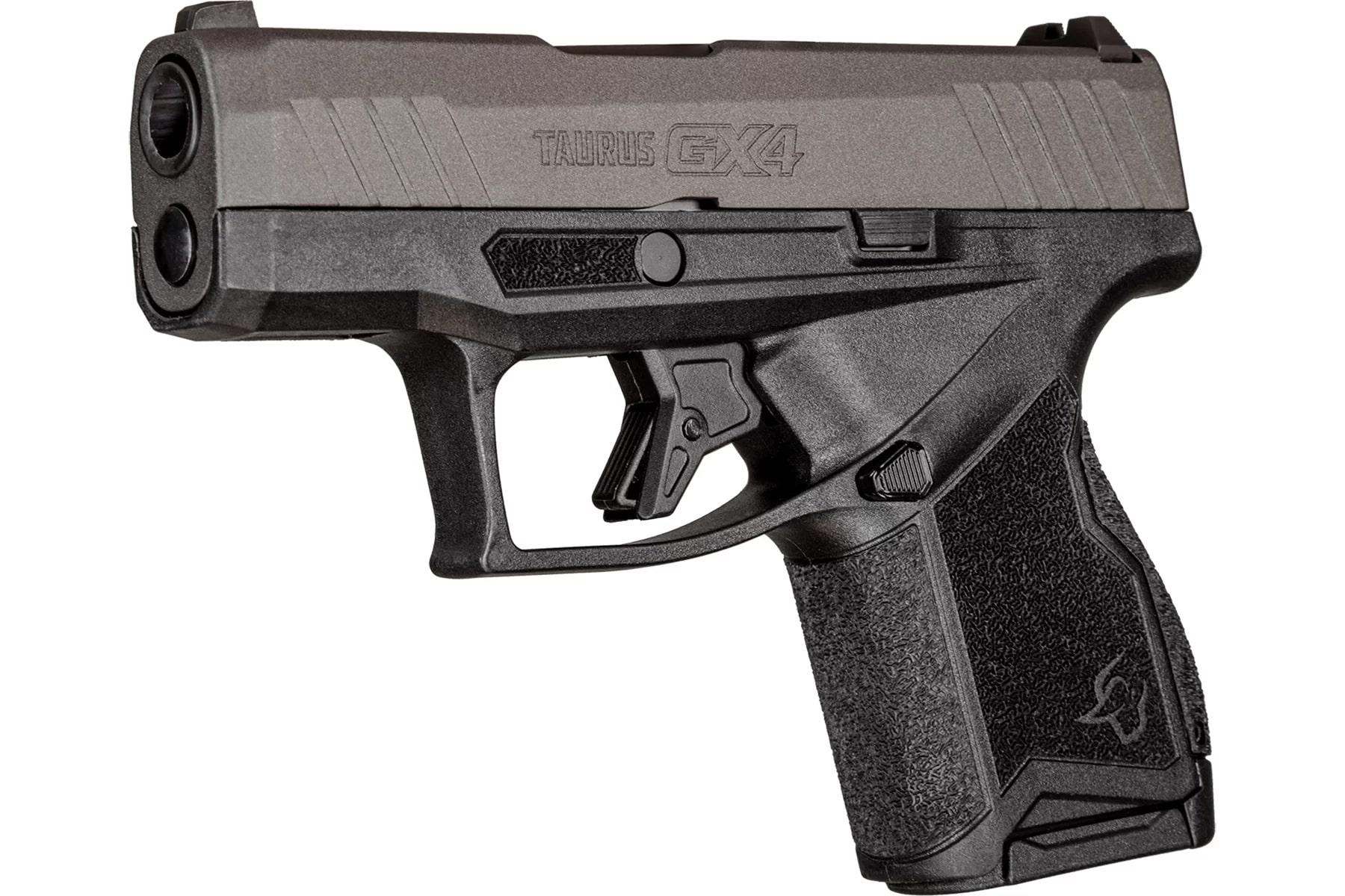 Taurus GX4 Black/Tungsten 9mm Luger Micro-Compact 11rd 3.06" Barrel Picture of Taurus International Inc. GX4 9mm BK/Tungsten 3.0? 2x11