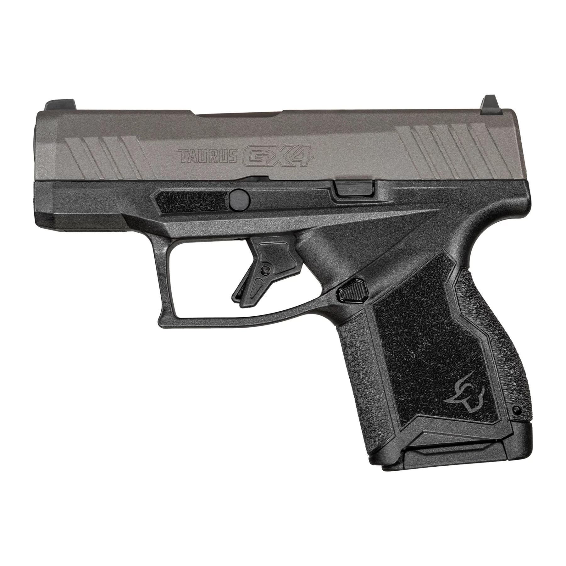 Taurus GX4 Black/Tungsten 9mm Luger Micro-Compact 11rd 3.06" Barrel Picture of Taurus International Inc. GX4 9mm BK/Tungsten 3.0? 2x11