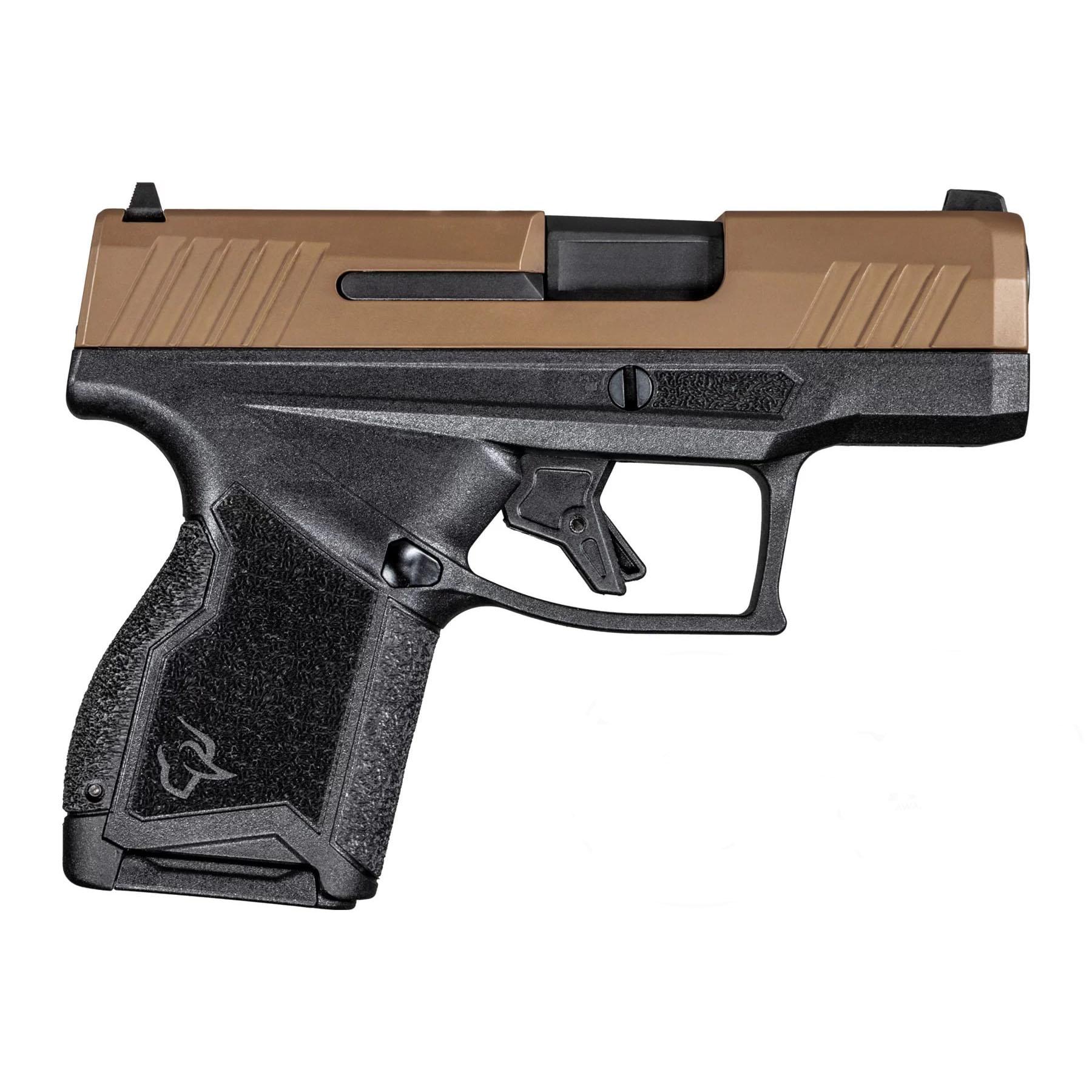 Taurus GX4 Black/Troy Coyote Brown 9mm Luger Micro-Compact 11rd 3.06" Barrel