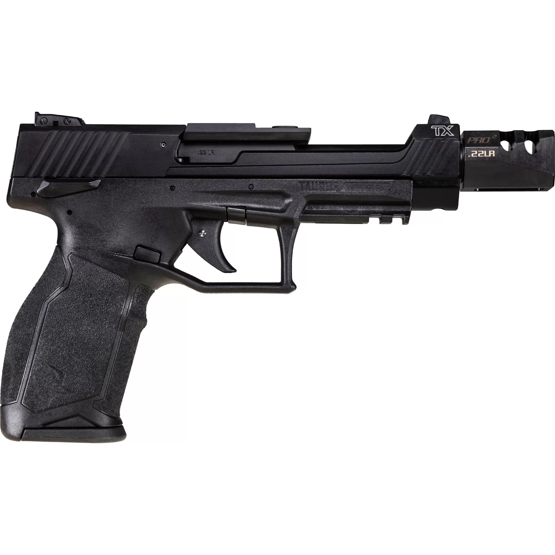 Taurus TX22 Competition SCR Handgun .22 LR 16rd Magazines (3) 5.4" Barrel Optic Ready Black