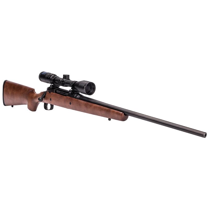 Savage Axis II XP Hardwood Rifle 6.5 Creedmoor 4rd Magazine 22" Barrel Hardwood Stock with Scope Picture of Savage Arms SAVAGE AXIS II XP Hardwood 6.5 CREEDMOOR 22IN BBL 4RD Bushnell Scope