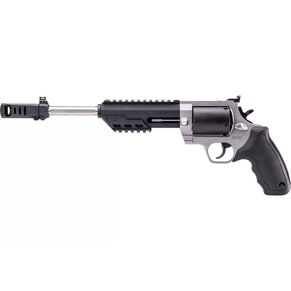 Taurus Raging Hunter 460 S&W Magnum Two Tone 5 Round Capacity 10.5" Barrel Black Grip Picture of Taurus International Inc. RAGING HUNTER 460 S&W MAG 10.5" 5RDS TWO TONE