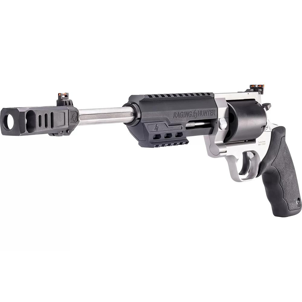 Taurus Raging Hunter 460 S&W Magnum Two Tone 5 Round Capacity 10.5" Barrel Black Grip Picture of Taurus International Inc. RAGING HUNTER 460 S&W MAG 10.5" 5RDS TWO TONE