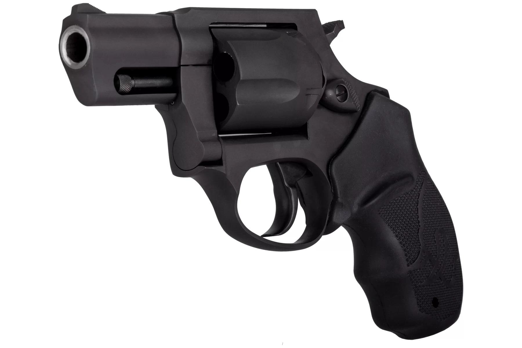 Taurus 905 Blued Revolver 9mm Luger 5rd Capacity 2" Barrel Rubber Grip Picture of Taurus International Inc. 905 BLUE 9MM 5RD 2 FS RG