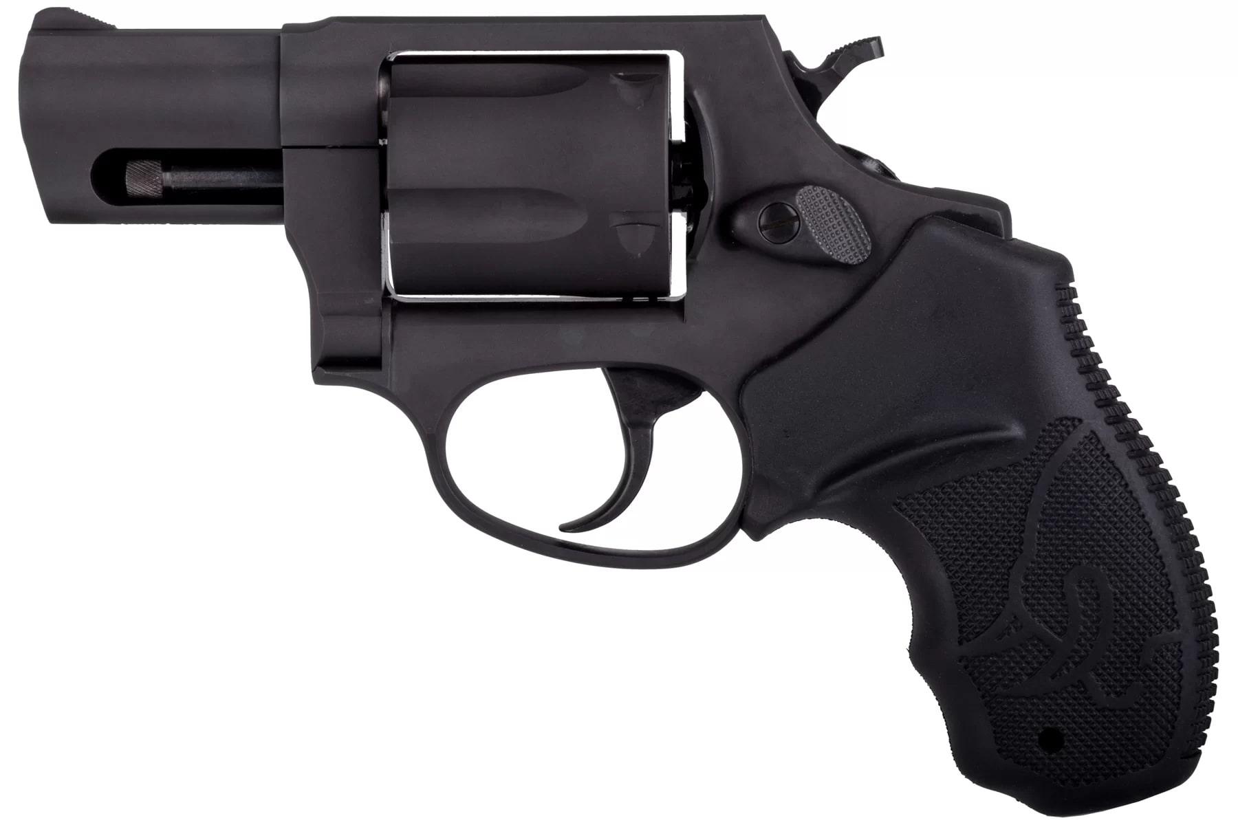 Taurus 905 Blued Revolver 9mm Luger 5rd Capacity 2" Barrel Rubber Grip Picture of Taurus International Inc. 905 BLUE 9MM 5RD 2 FS RG