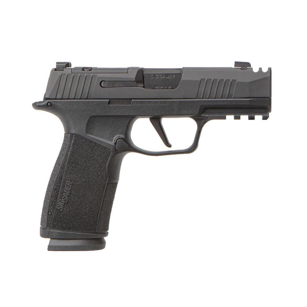 Sig Sauer P365 XMACRO Comp Handgun 9mm Luger 17rd Magazines(2) 3.1" Barrel w/Compensator Day/Night Sights