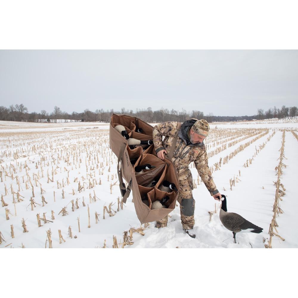 Higdon Outdoors X Slot Universal Goose Decoy Bag 3 to 12 Adjustable Slots Picture of Higdon Outdoors Higdon Outdoors X Slot Universal Goose Decoy Bag 3 to 12 adj slots