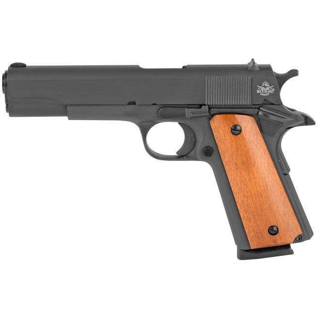 RI Armscor M1911-A1 FSP Handgun 45 Auto 8rd Magazine 5" Barrel Parkerized Picture of Rock Island Armory ARMSCOR RI M1911-A1 FSP 45ACP 8ROUND 5INCH Parkerized