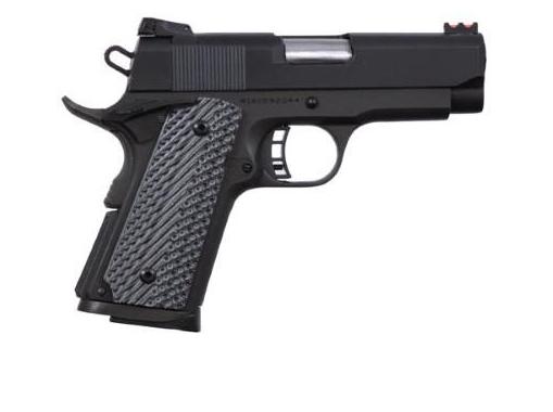 Rock Island Rock Ultra Compact Handgun .45 ACP 7/rd Magazine 3.5" Barrel Black Picture of Rock Island Armory ARMSCOR RI M1911-A1 CS Tac II G10 Grip 45ACP 7ROUND 3.625INCH Parkerized
