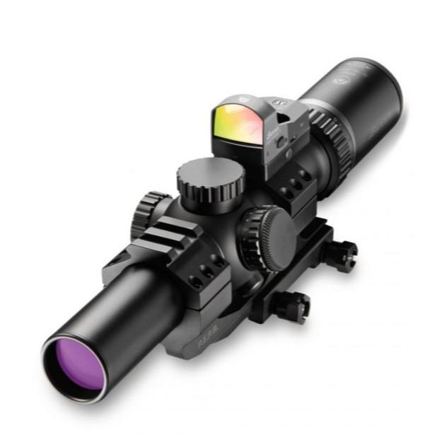 BLEMISHED Burris RT-6 Rifle Scope Combo FastFire III & PEPR Mount - 1-6x-24mm Illum Ballistic AR Reticle Matte Black Picture of Burris Company Inc. RT6 1-6x24mm Ball AR 6x illum Matte w/FF BLEM