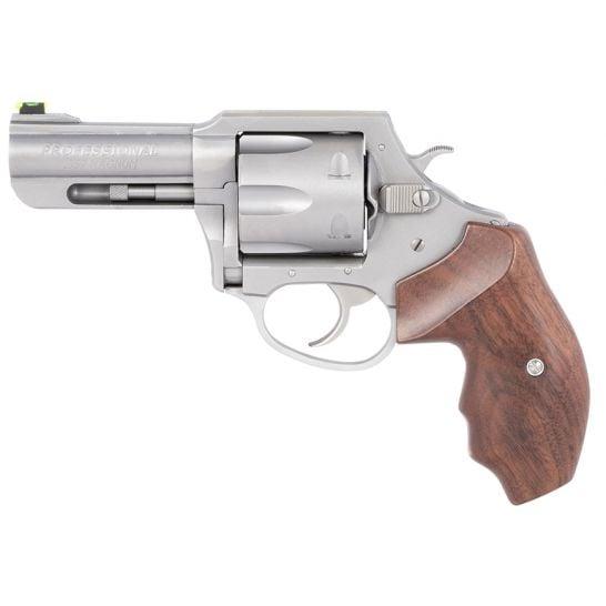 Charter Arms The Professional V Handgun .357 Mag 6rd Capacity 3" Barrel Stainless Steel Frame Wood Grip Picture of Charter Arms THE PROFESSIONAL V 357 MAG 3IN SS WOOD GRIP