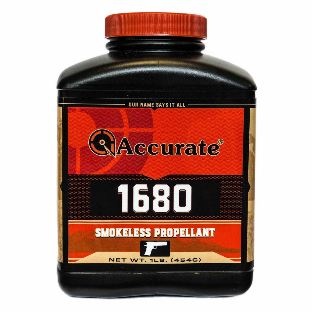 Accurate 1680 Rifle Powder 1 lbs Picture of Accurate Powders ACCURATE POWDER #1680 1LB (0560)
