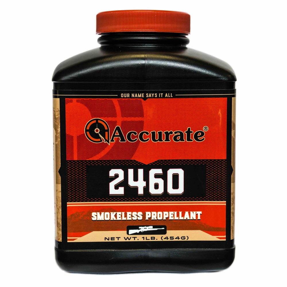 Accurate 2460 Rifle Powder 1 lbs Picture of Accurate Powders ACCURATE POWDER #2460 1LB (0570)