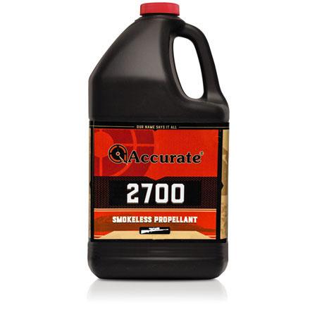 Accurate 2700 Rifle Powder - 8 lbs Picture of Accurate Powders ACCURATE POWDER #2700 8LB (0640)