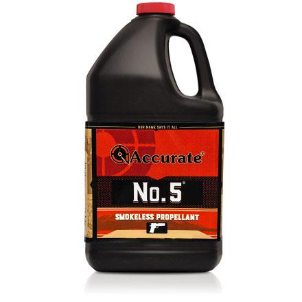 Accurate No. 5 Handgun Powder - 8 lbs Picture of Accurate Powders ACCURATE POWDER #5 8LB (0599)