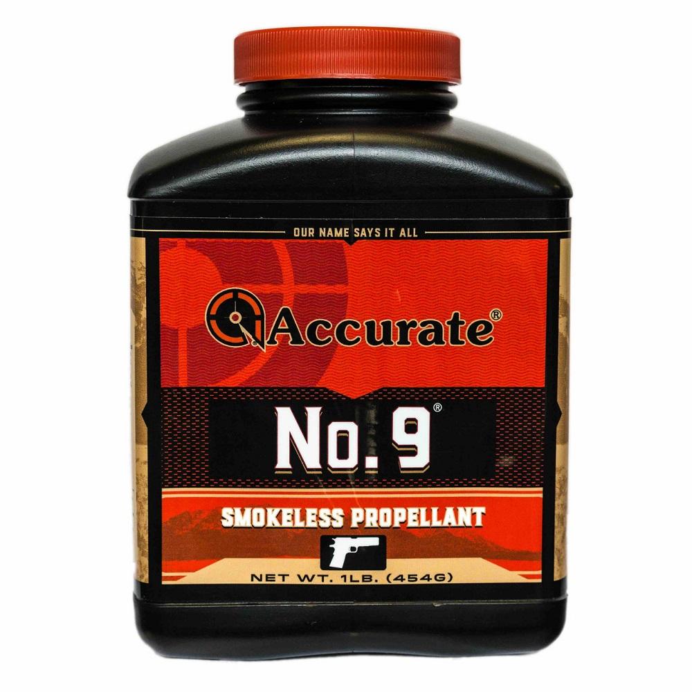 Accurate No. 9 Handgun Powder 1 lbs Picture of Accurate Powders ACCURATE POWDER #9 1LB. (0550)