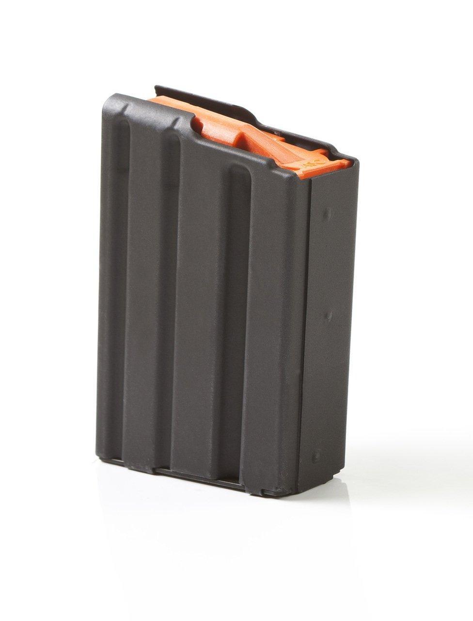 ASC AR Family Rifle Magazine Orange Follower .223 Remington Black Stainless Steel 10/rd Picture of Asc ASC AR15 MAGAZINE .223 BLK STS W/ORNG FOLLOWER 10/RD