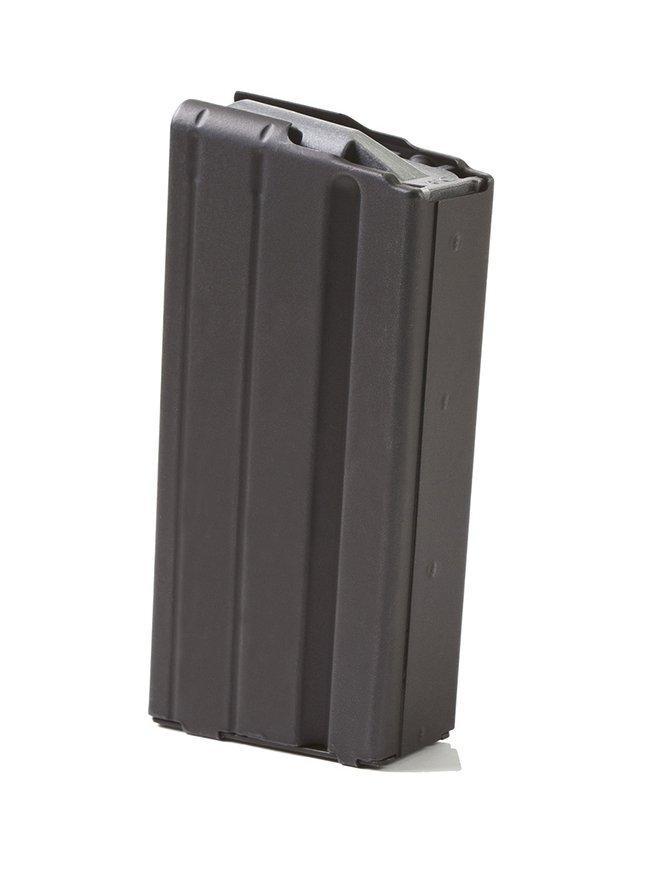 ASC AR Family Rifle Magazine Grey Follower 6.8 SPC Black Stainless Steel 15/rd Picture of Asc ASC AR15 MAGAZINE 6.8 BLK STS W/GRAY FOLLOWER 15/RD