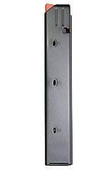 ASC AR Family Rifle Magazine Orange Follower Black Stainless Steel 9mm Luger 20/rd Picture of Asc ASC AR15 MAGAZINE 9MM BLK SS W/ORANGE FOLLOWER 20/RD