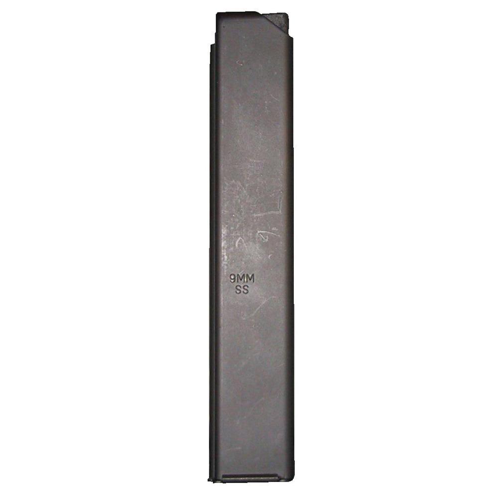 ASC AR Family Rifle Magazine Orange Follower 9mm Black Stainless Steel 32/rd Picture of Asc ASC AR15 MAGAZINE 9MM BLK SS W/ORANGE FOLLOWER 32/RD