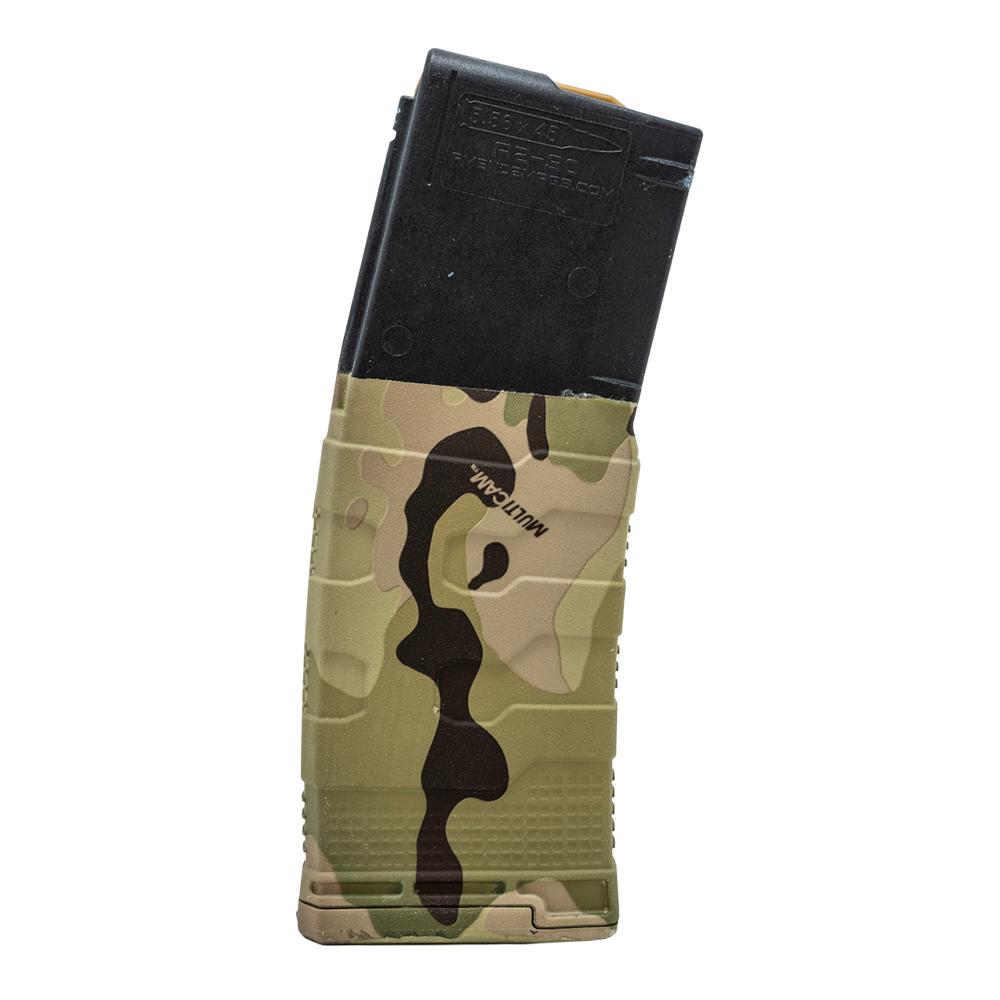 Amend2 AR-15 Mod-3 Rifle Magazine MultiCam 5.56/.223 30/rd Picture of C&E Innovations DBA Amend2 Amend2 AR15/M4/M16 5.56x45 NATO/223 Rem Mod-3 Blk Hyd Dip MultiCam 30RD Mag